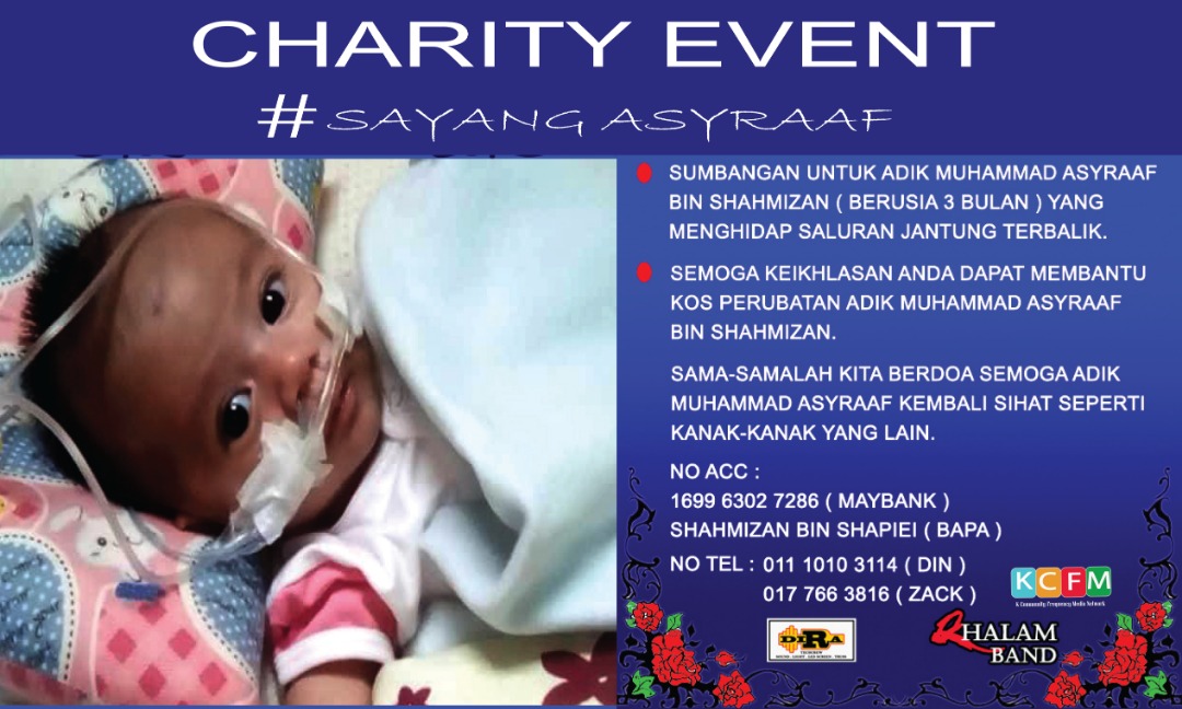 Program Amal #SAYANGASYRAAF K-Community Frequency Media 